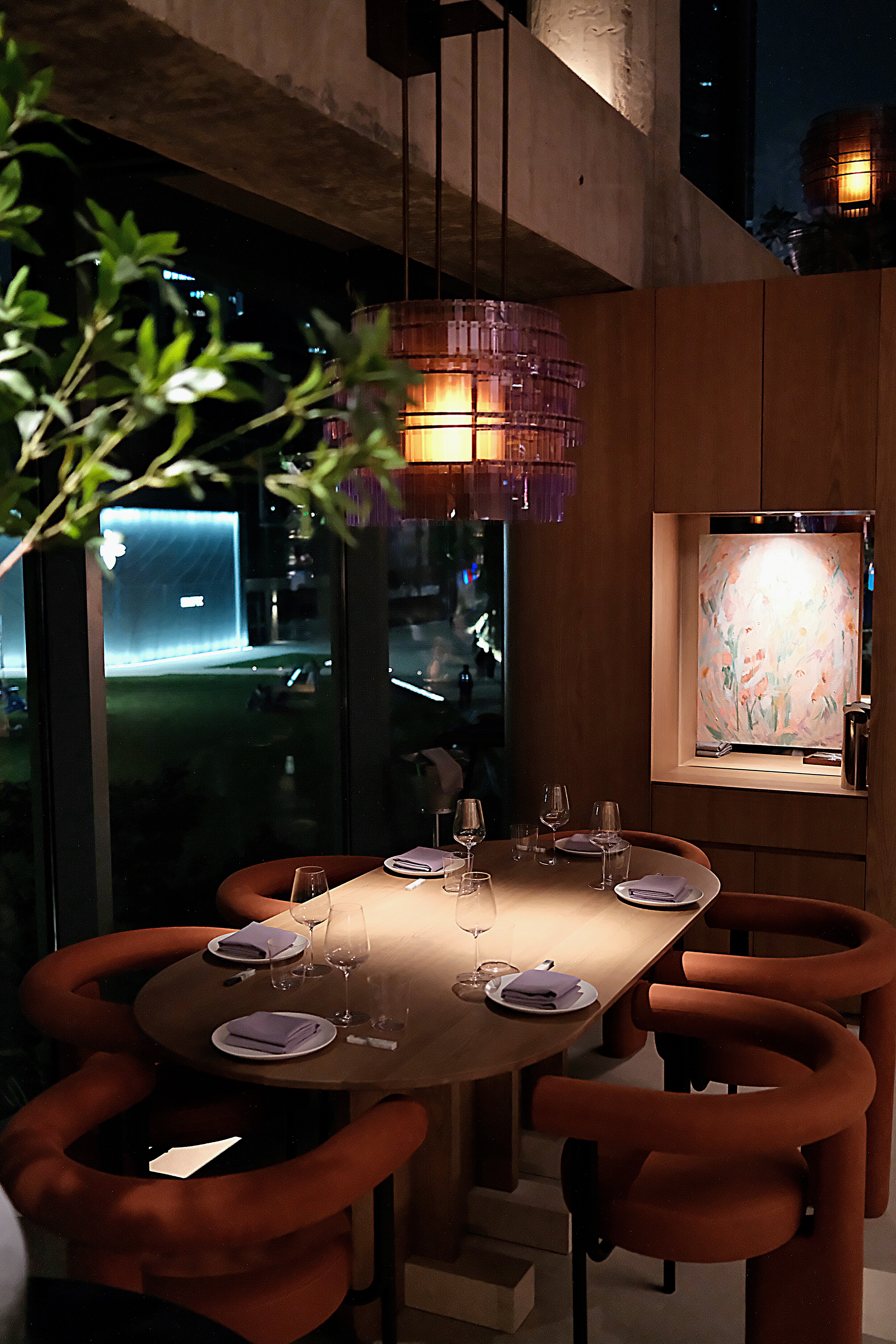 Aster main dining room